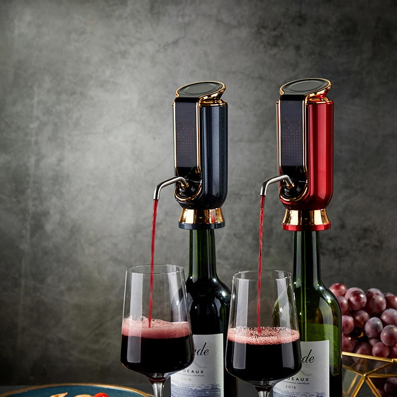 Decanter Aerator Set - Electric Wine Decanter Dispenser with Vacuum