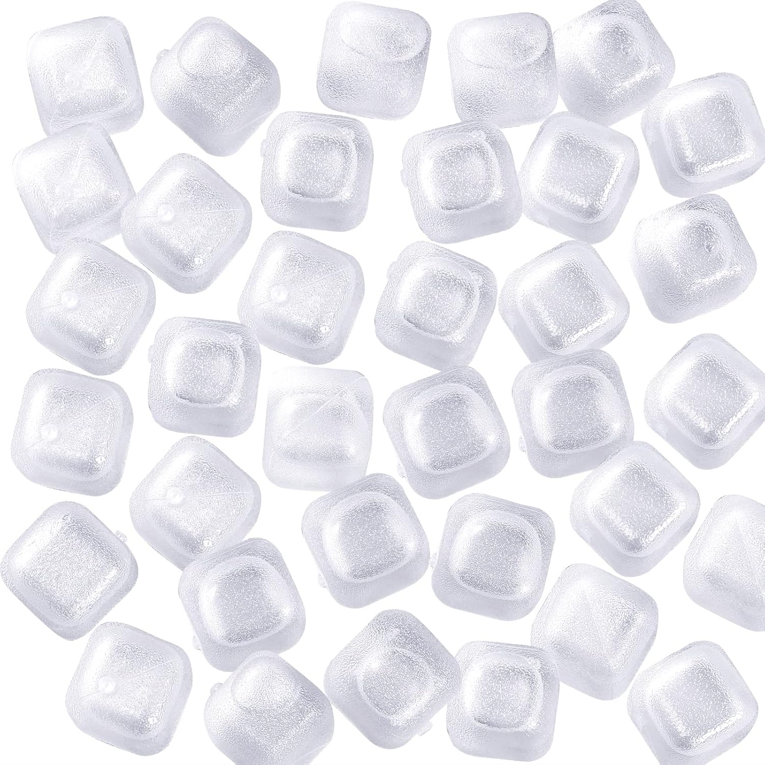 Wine Beer Coffee - Reusable Ice Cubes 20 Pack, BPA