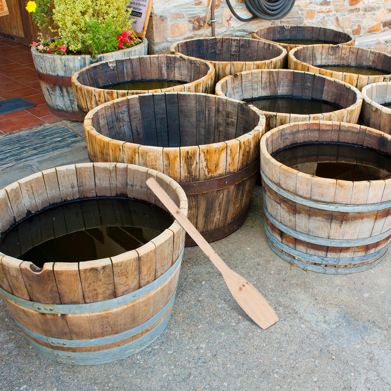 Wine Beer Mix - Wood Mash Paddle Brewing 27.5 Inch