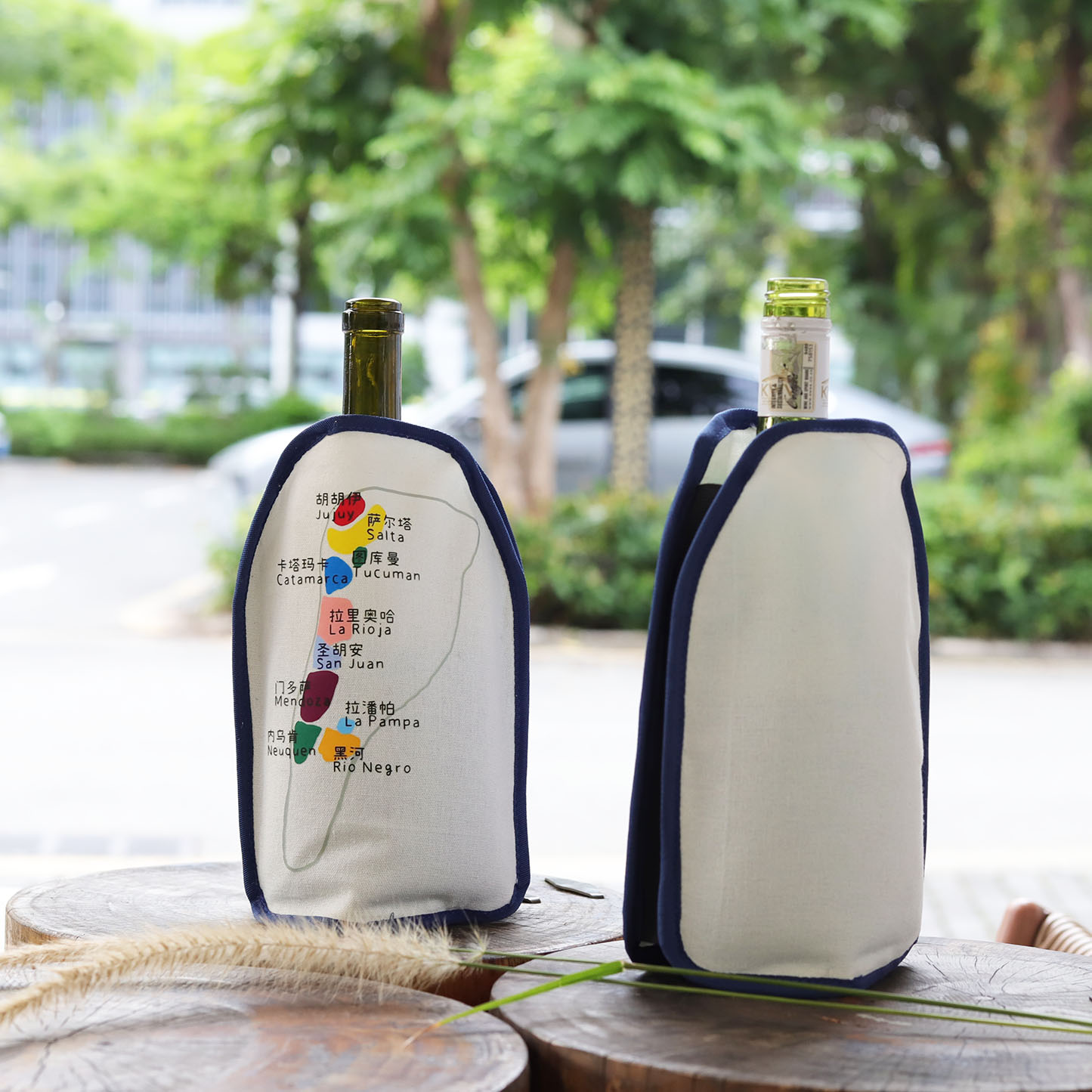 Wine Chiller Sleeve - Wine Cooler Sleeve, Wine Bottle Freezer