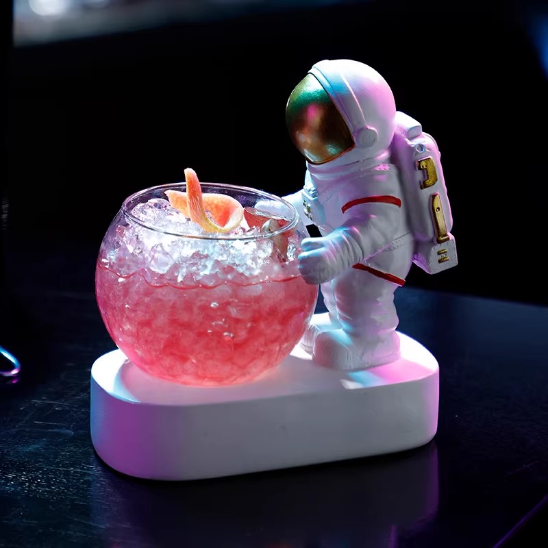 Wine Beer Mix Drink - 250ml Creative Astronaut Cocktail Glasses Personalized