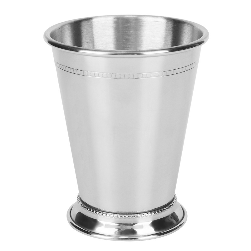 Wine Beer Mix Drink - Silvery Mint Mojito Cup Stainless Steel