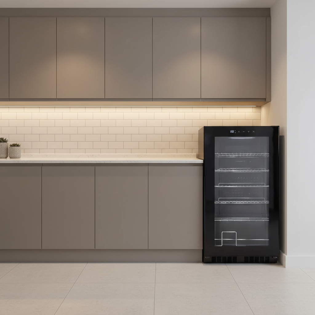 Beer Wine Zone - Wine Beer Fridge Small Built in