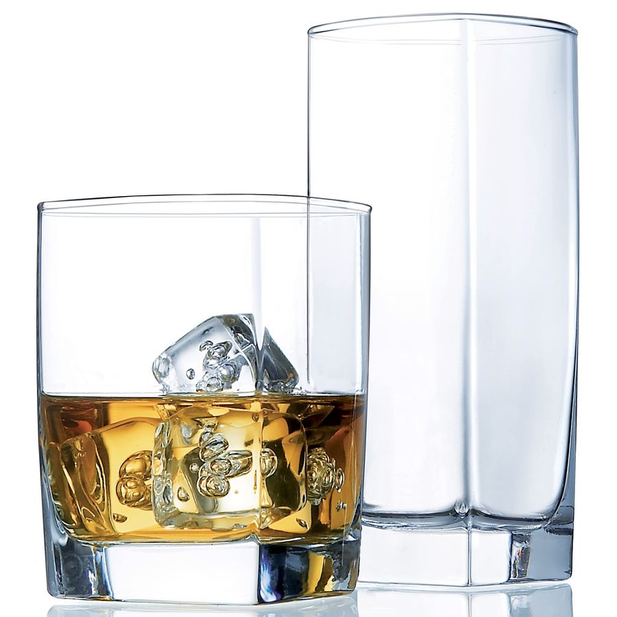 Everyday Drinking Glasses Set  - Wine Beer Coffee 评论和价格