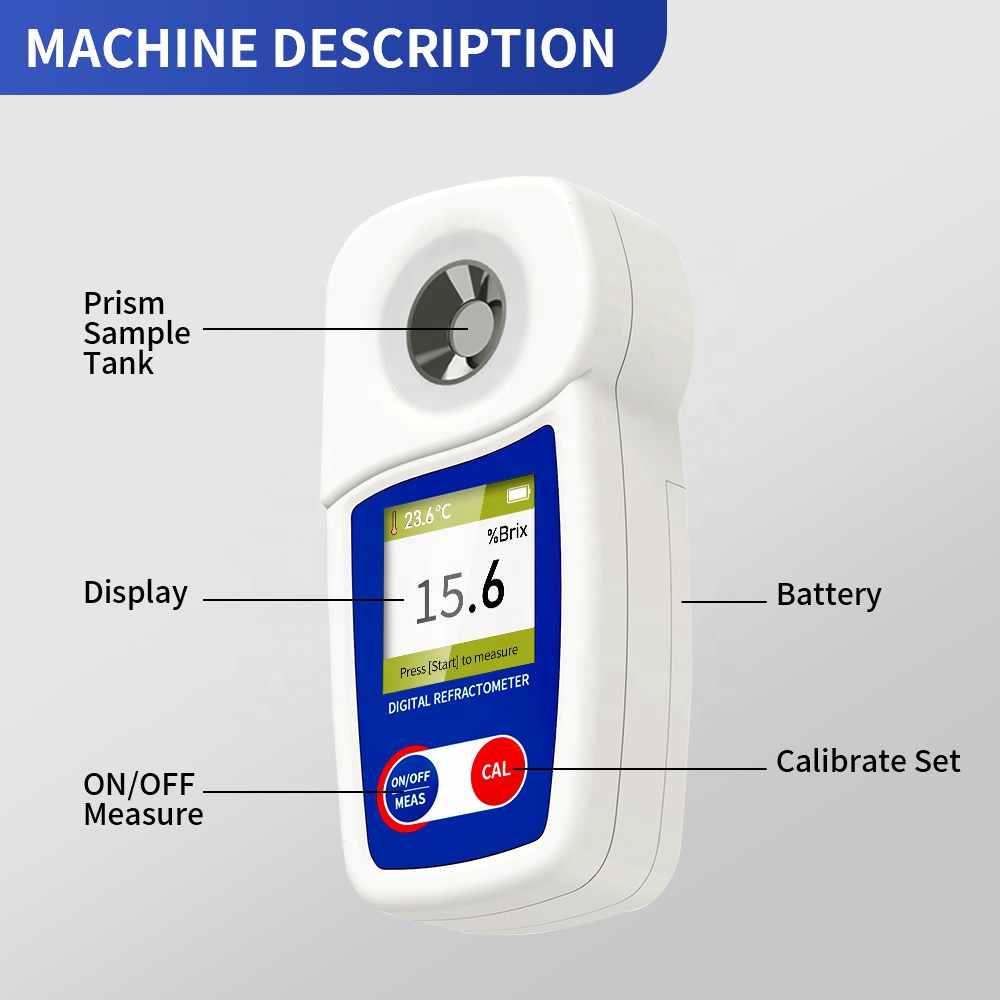 Digital Refractometer Sacchari - Wine Beers 评论和价格