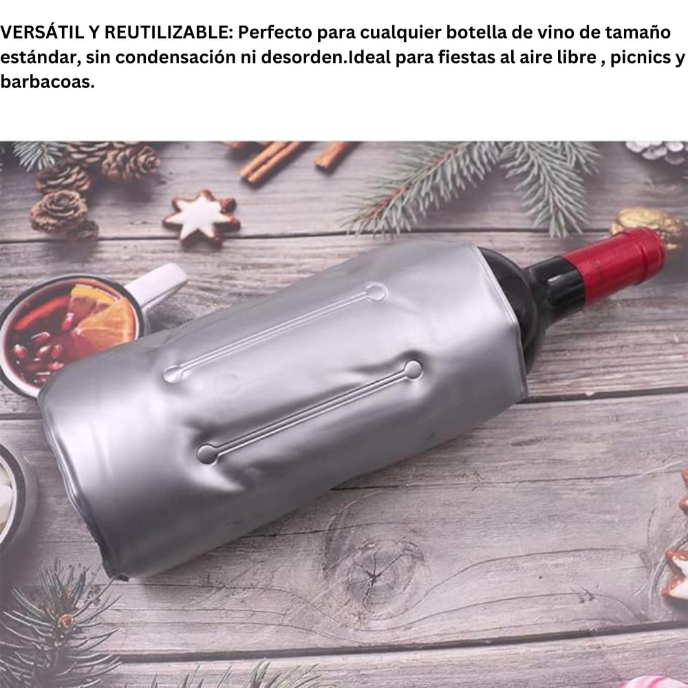 Rapid Ice Wine Bottle Cooler R - Wine Chiller Sleeve 评论和价格