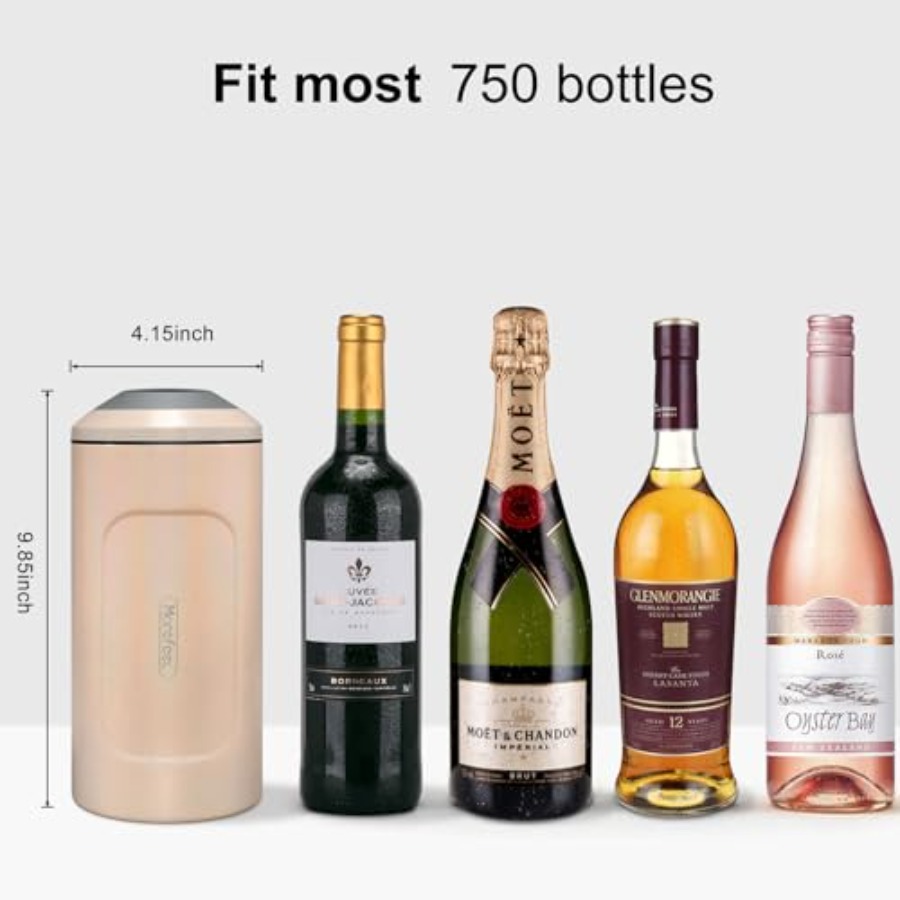 Wine Chillers for Bottles-Idea - Wine Chiller Sleeve 评论和价格