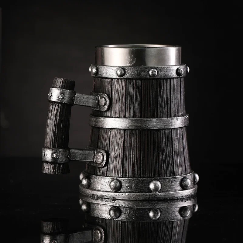 600ml Viking Wood Style Beer M - Wine Beer Coffee 评论和价格