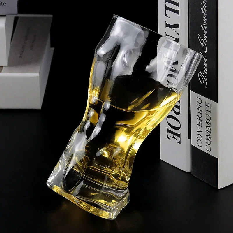 Creative Beer Glasses Body Art - Wine Beer Mix Drink 评论和价格
