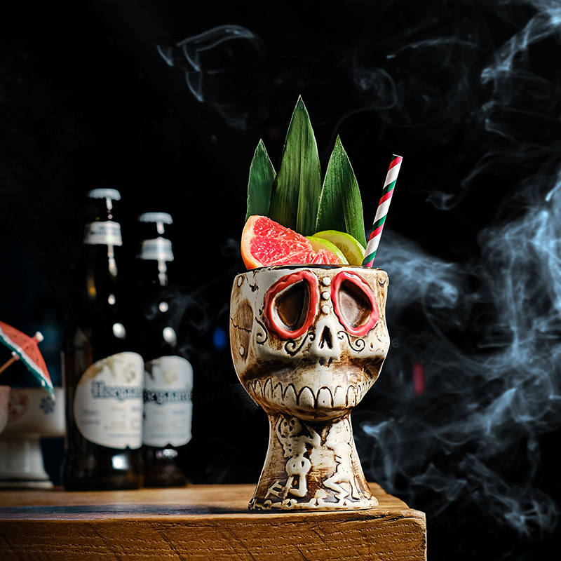 Halloween Party Skull Cocktail - Wine Beer Mix Drink 评论和价格