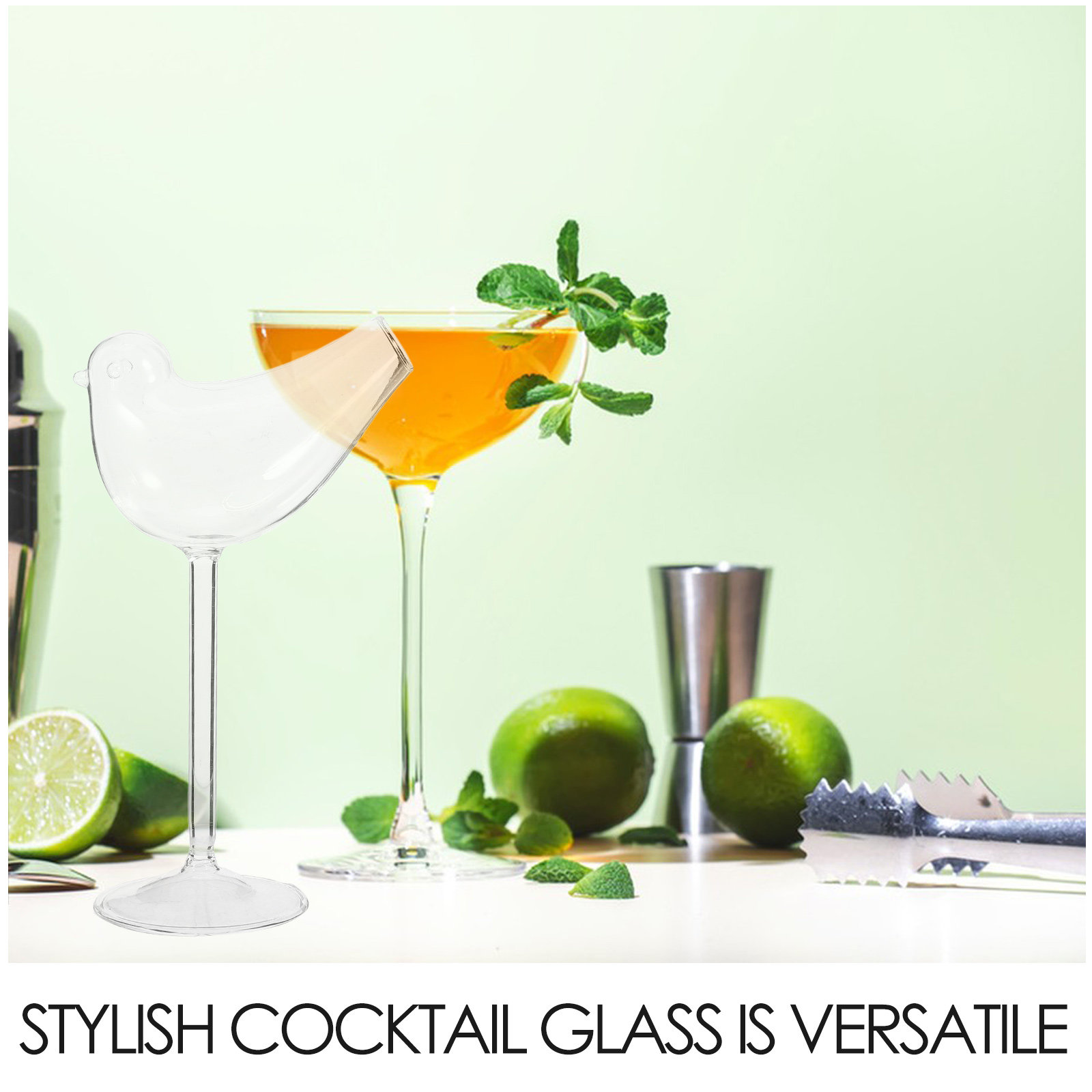 4Pcs Smoke Cocktail Glass Set  - Wine Beer Mix Drink 评论和价格