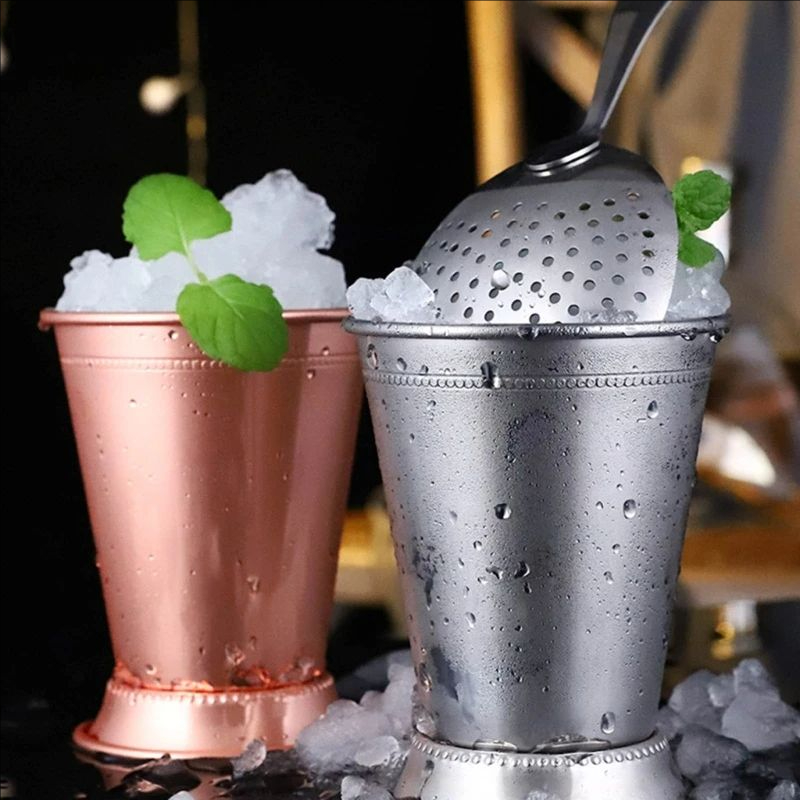 tiki Mint Julep Mug Stainless  - Wine Beer Mix 评论和价格