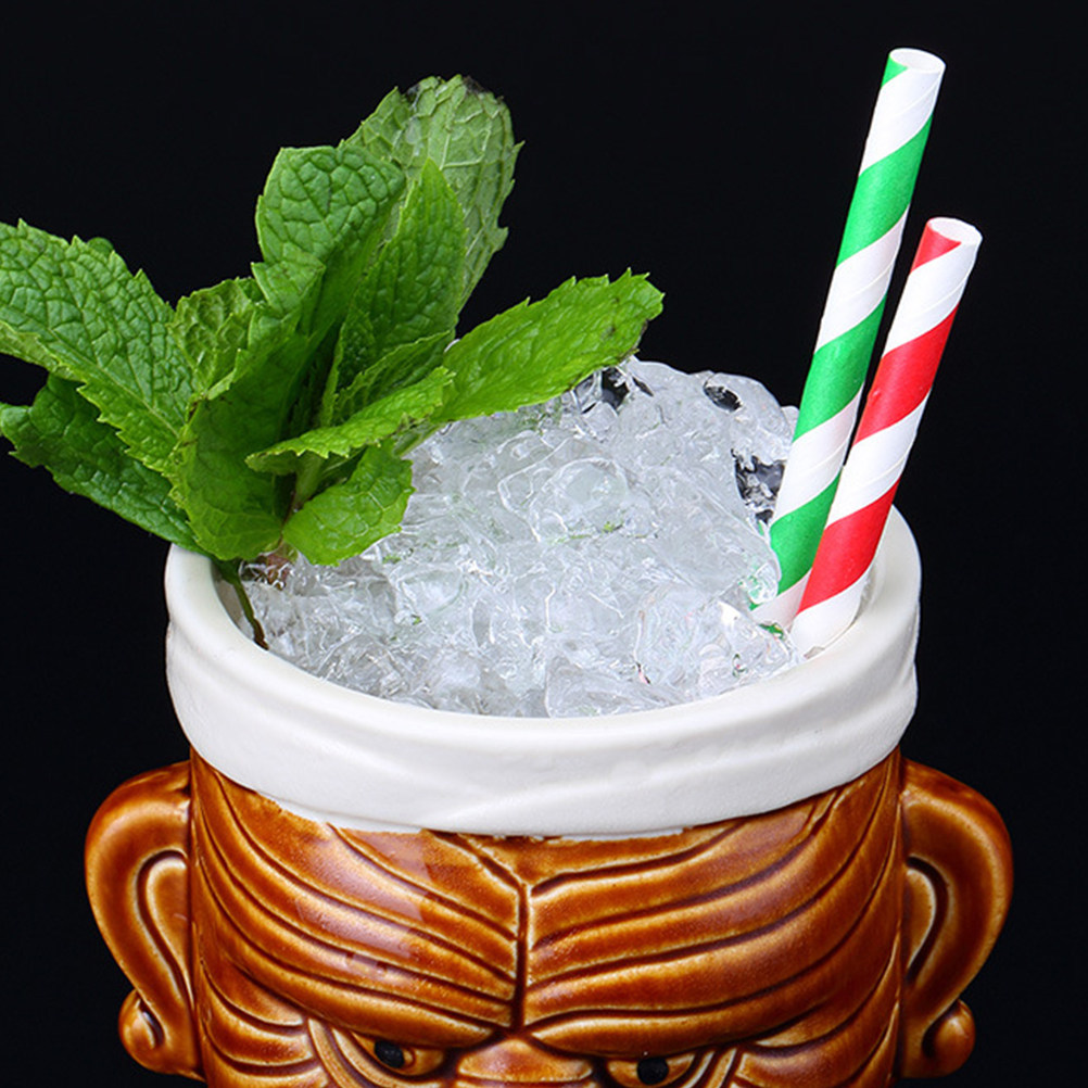 1Pcs Ceramic Native Chief Wine - Wine Beer Drink 评论和价格