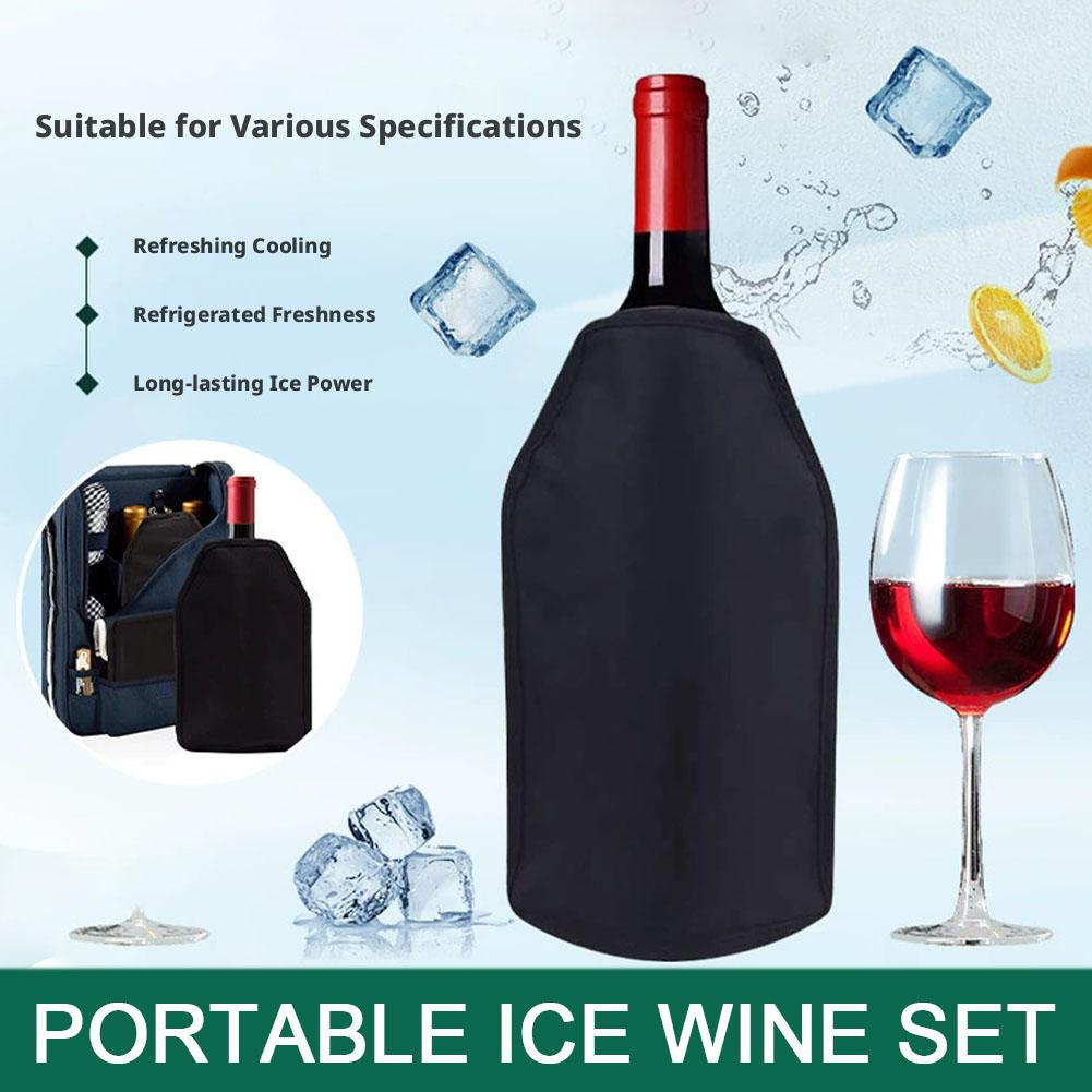 Ice Wine Cooler Sleeve Reusabl - Wine Chiller Sleeve 评论和价格