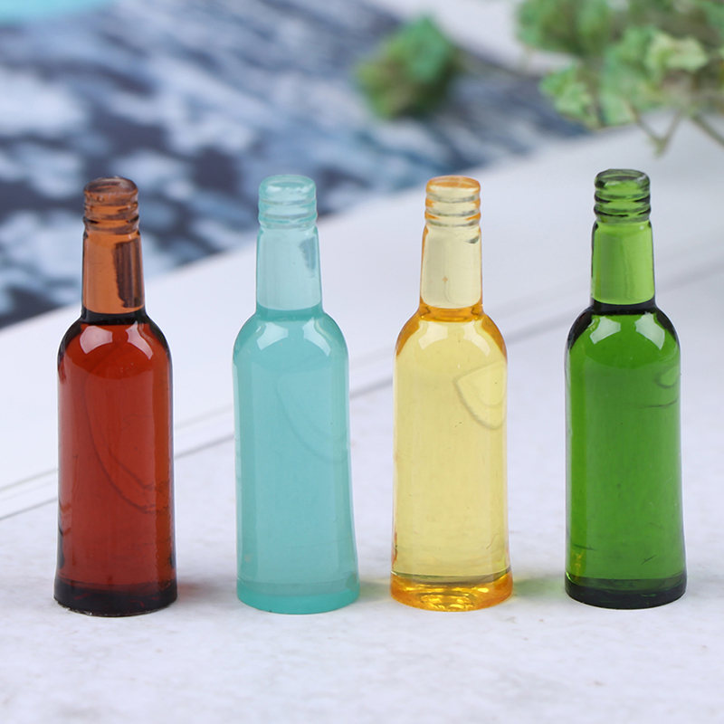 6pcs 1:12 Dollhouse Miniature  - Wine Beer Drink 评论和价格