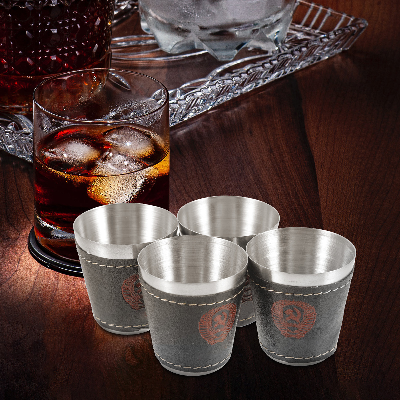 1Set Stainless Steel Wine Cup  - Wine Beer Coffee 评论和价格