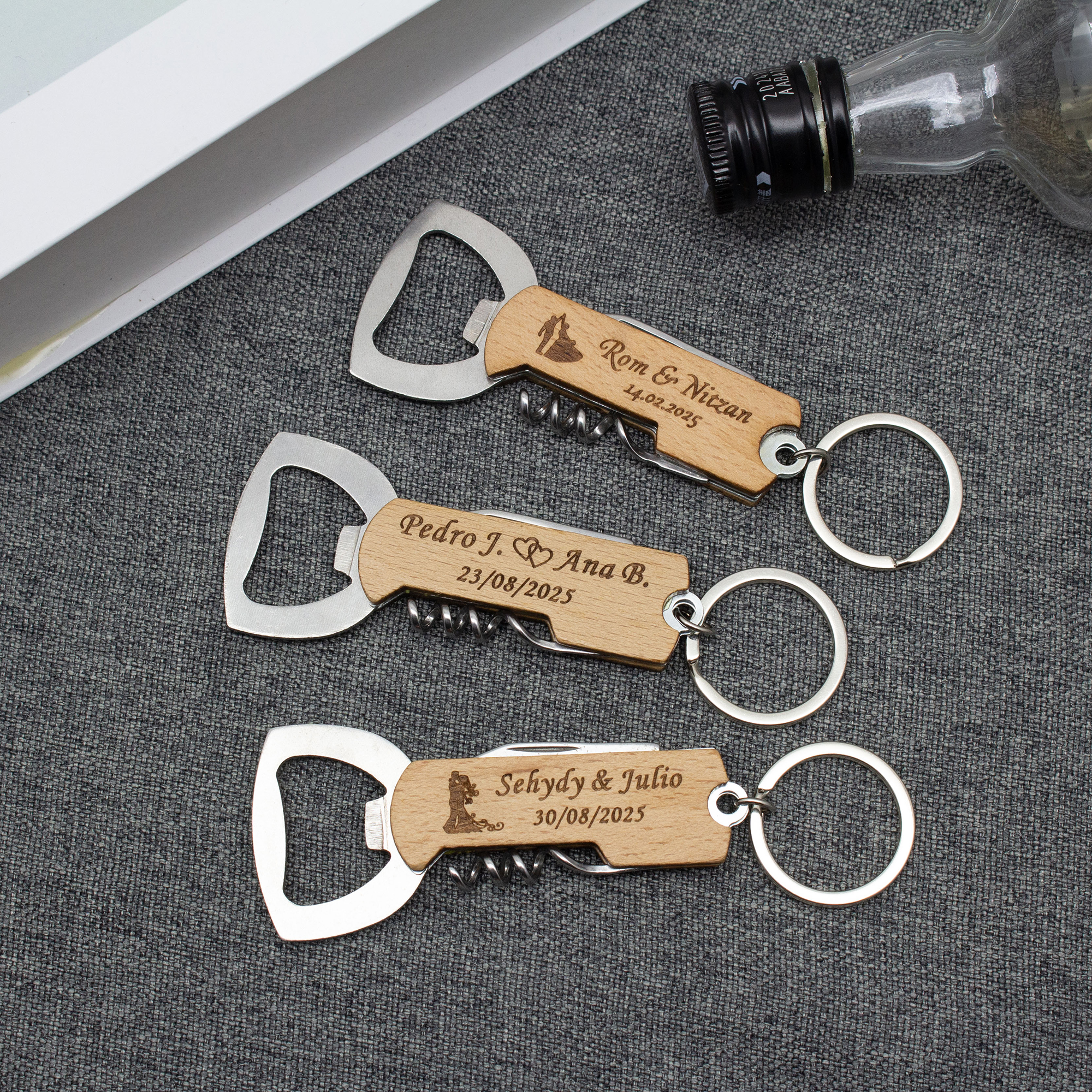 50*Personalized Beer/Wine Bott - Wine Beer Logo 评论和价格