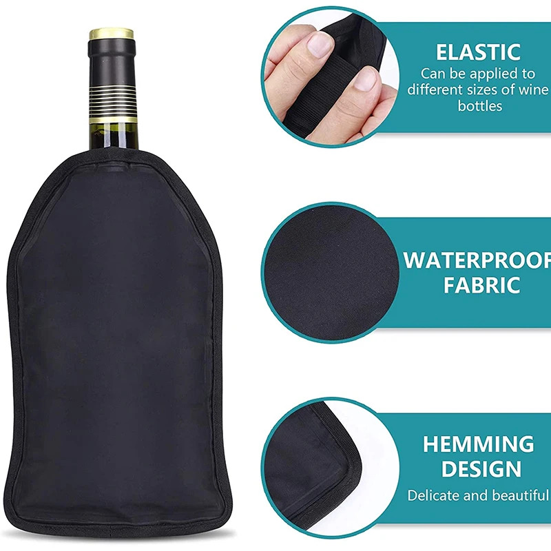 NewWine Cooling Holder Ice Bag - Wine Chiller Sleeve 评论和价格