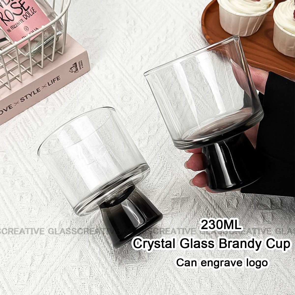 (Can Engrave Logo) 230ML Cryst - Wine Beer Logo 评论和价格