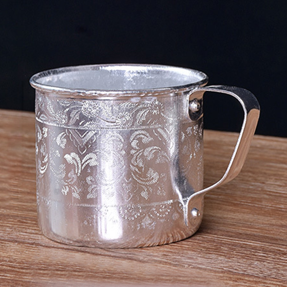 Retro Tin Cups for Beer Drinki - Wine Beer Drink 评论和价格