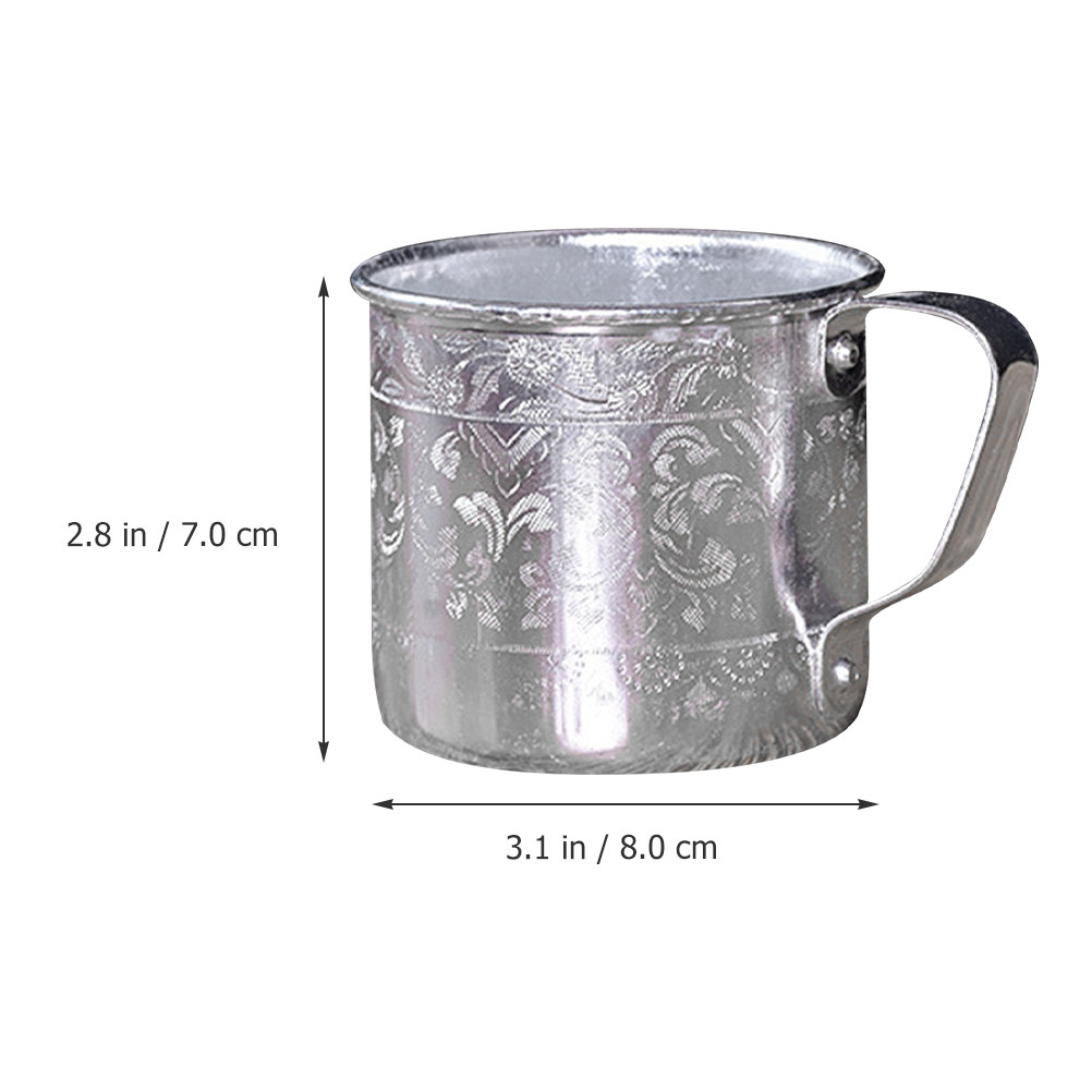 Retro Tin Cups for Beer Drinki - Wine Beer Drink 评论和价格
