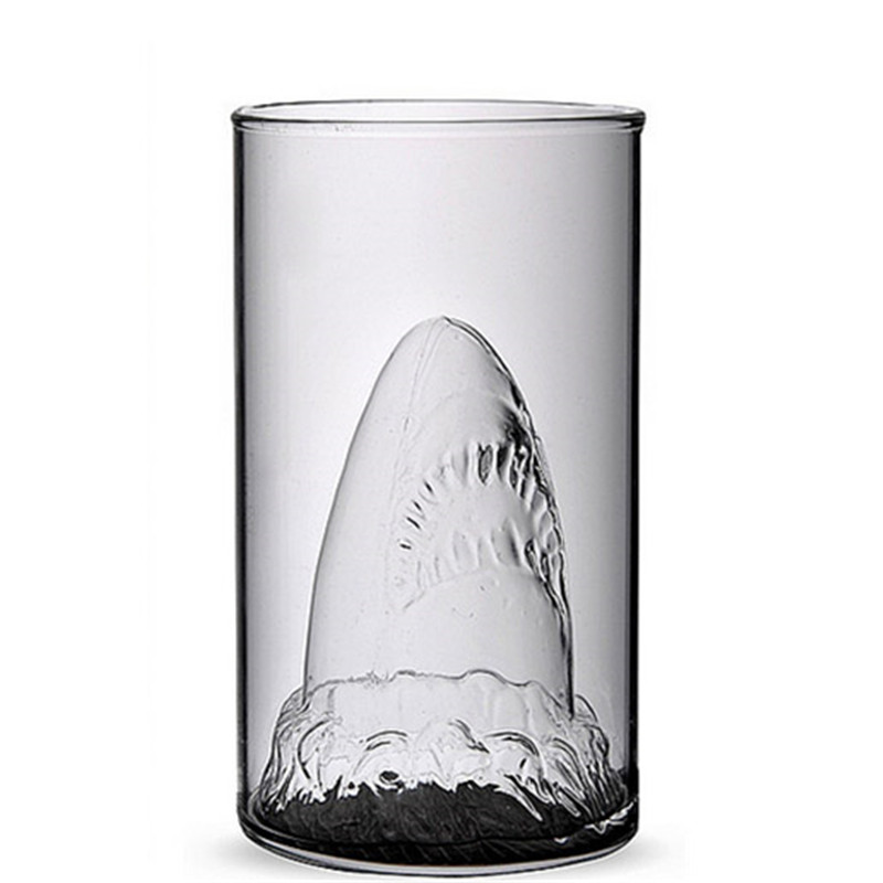 300ml Shark Drinking Double Gl - Wine Beer Coffee 评论和价格