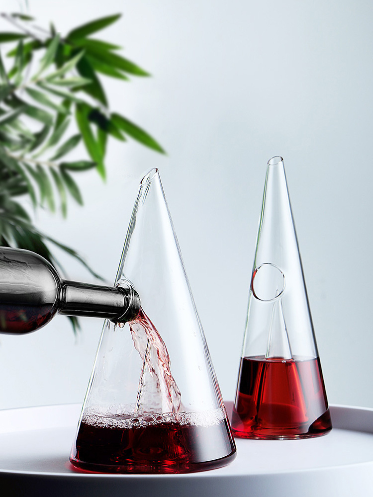 Cone Wine Decanter Separator B - Decanter Aerator Set 评论和价格