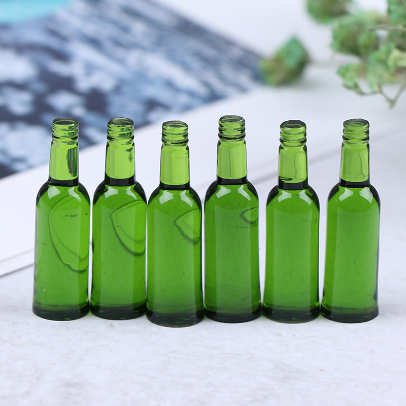 6pcs 1:12 Dollhouse Miniature  - Wine Beers 评论和价格