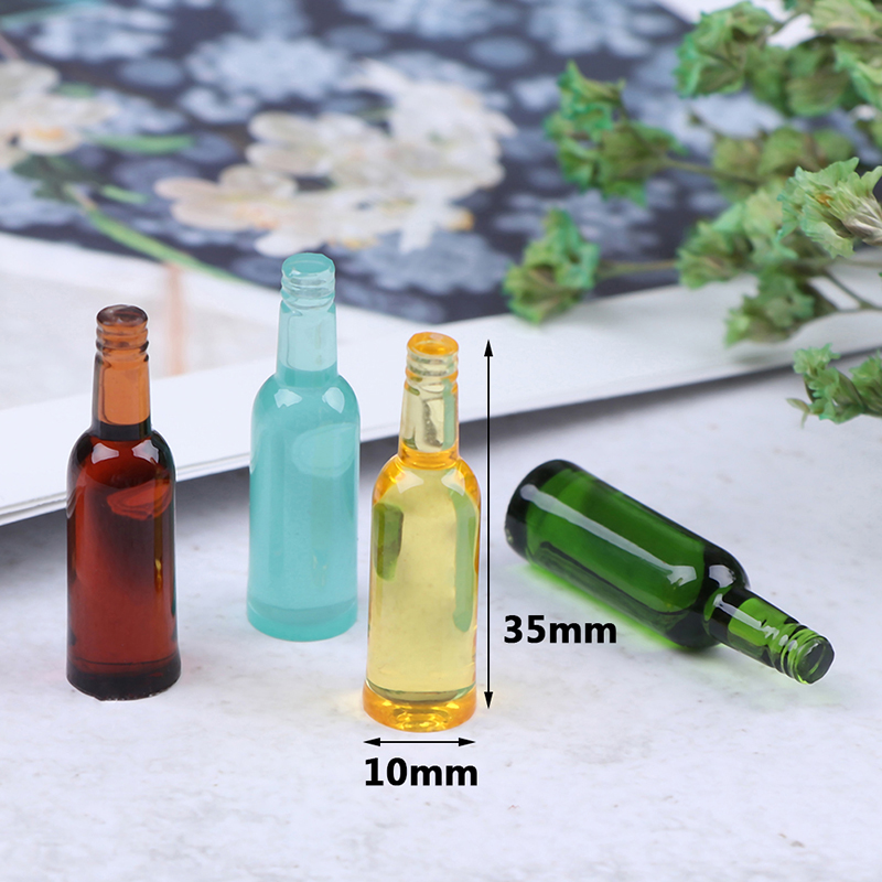 6pcs 1:12 Dollhouse Miniature  - Wine Beers 评论和价格