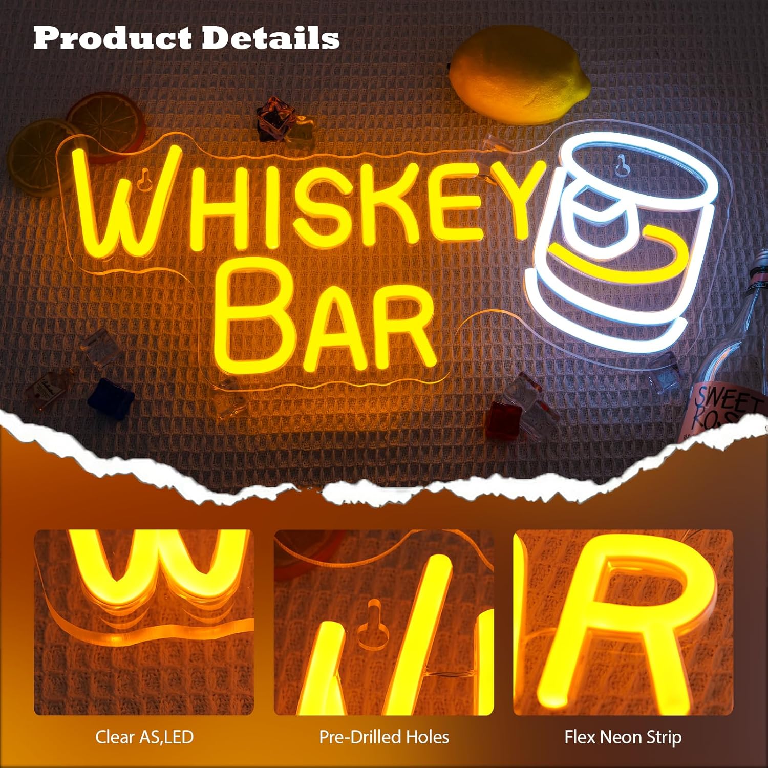 Bar Neon Sign Bussiness Art Wa - Wine Beers 评论和价格