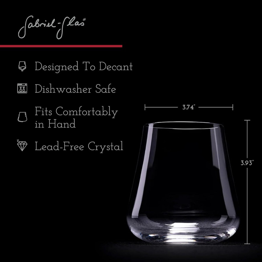 Stemless Crystal Wine Glasses  - Wine Beer Drink 评论和价格