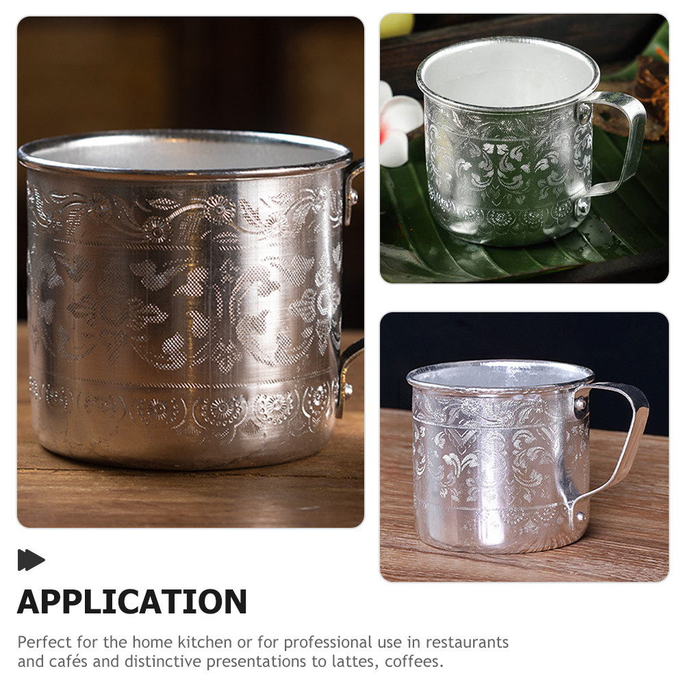 Tin Cup for Beer Coffee Stylis - Wine Beer Coffee 评论和价格