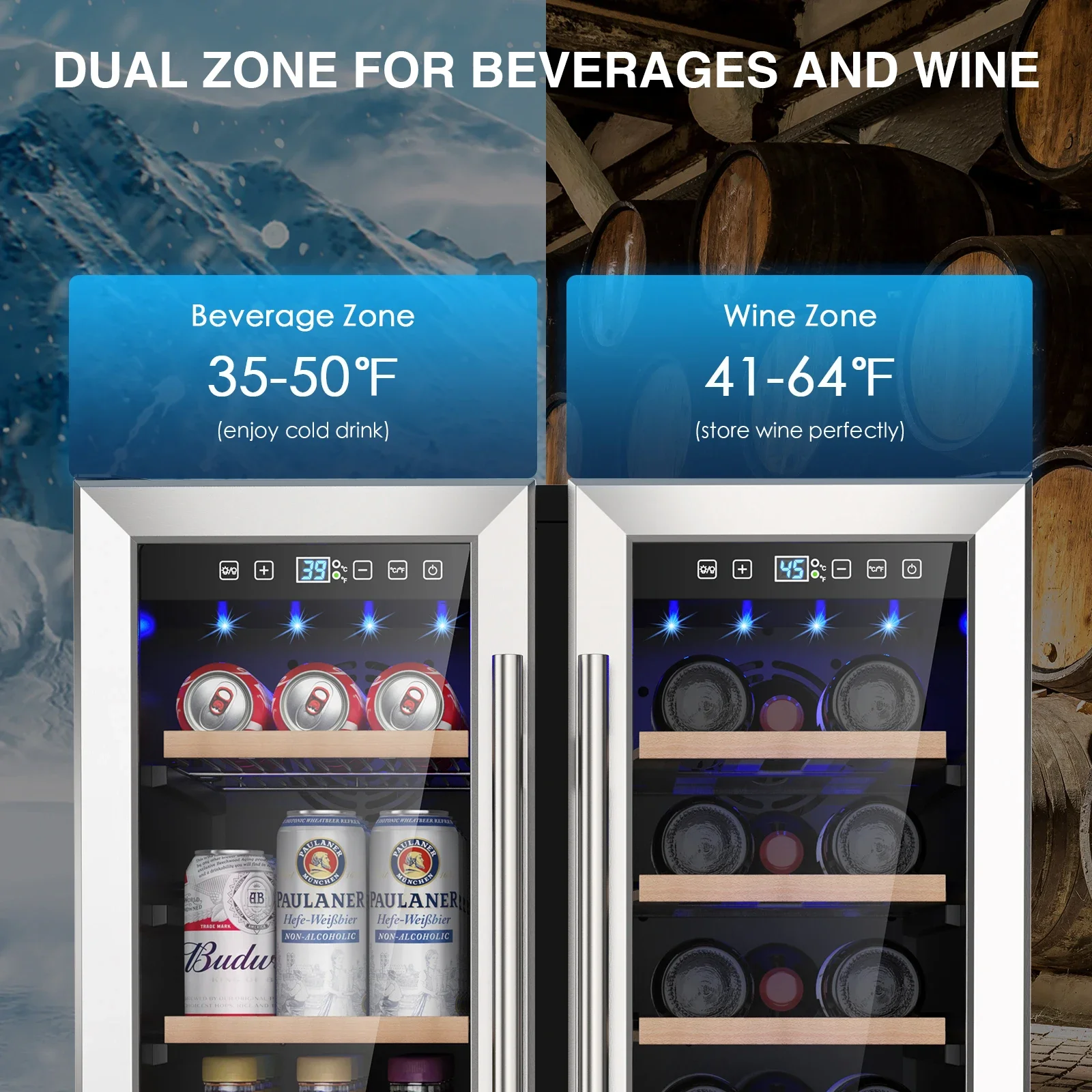 SAT Wine and Beverage Refriger - Beer Wine Zone 评论和价格