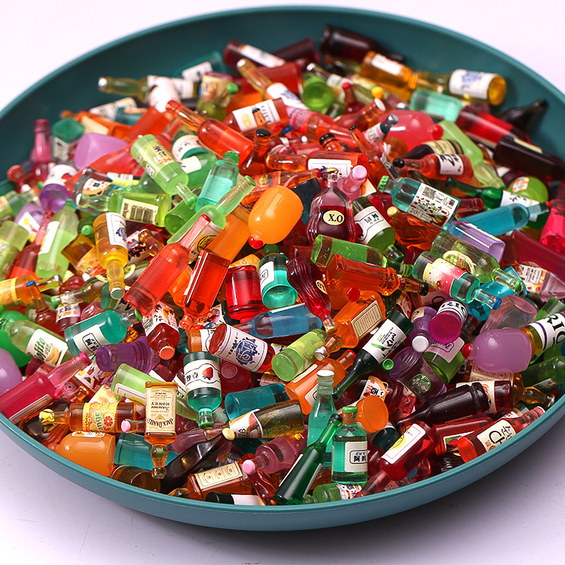 20Pcs Mixed Mini Resin Simulat - Wine Beer Mix 评论和价格