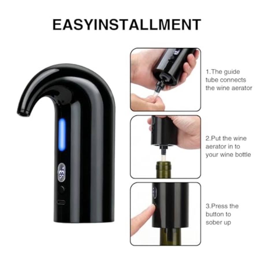 Electric Wine Aerator Dispense - Decanter Aerator Set 评论和价格