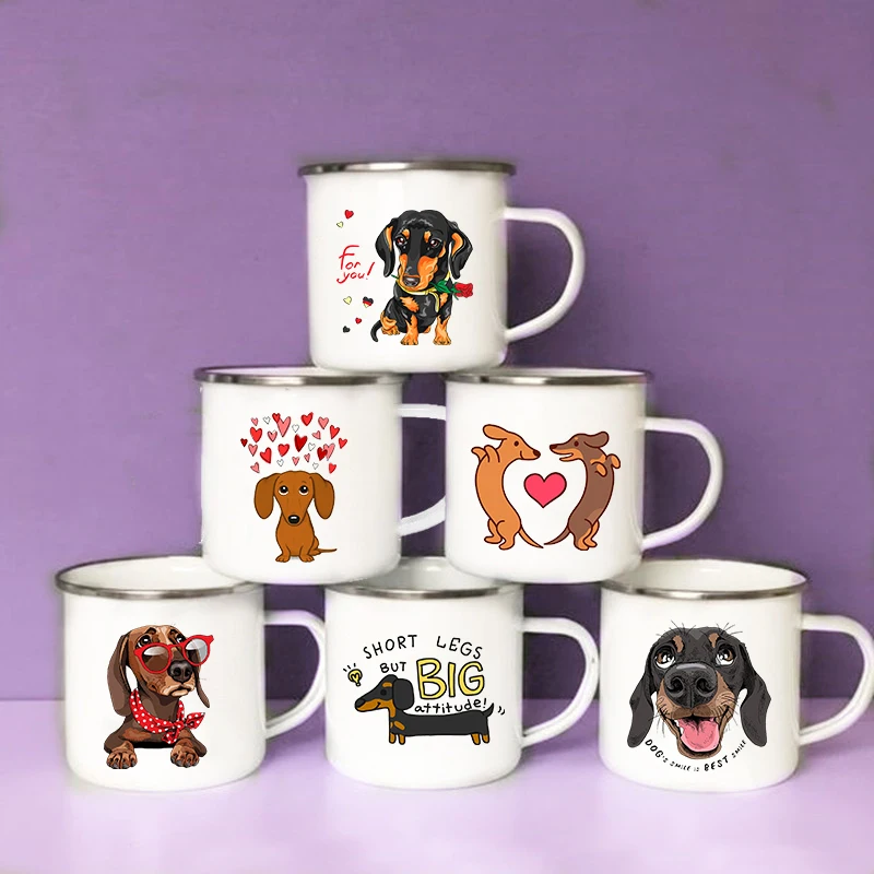 Funny Dachshund Print Creative - Wine Beer Coffee 评论和价格
