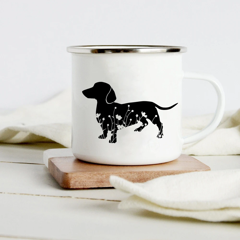 Funny Dachshund Print Creative - Wine Beer Coffee 评论和价格