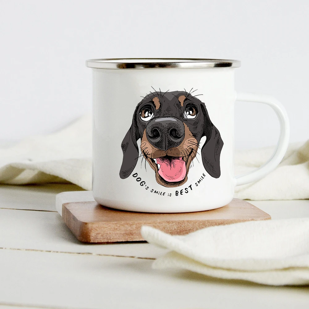Funny Dachshund Print Creative - Wine Beer Coffee 评论和价格