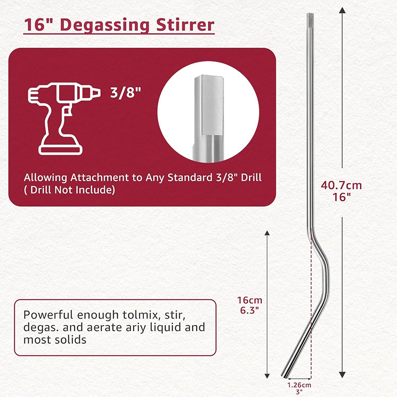 Whip Degassing Stirrer Stainle - Wine Beer Mix 评论和价格