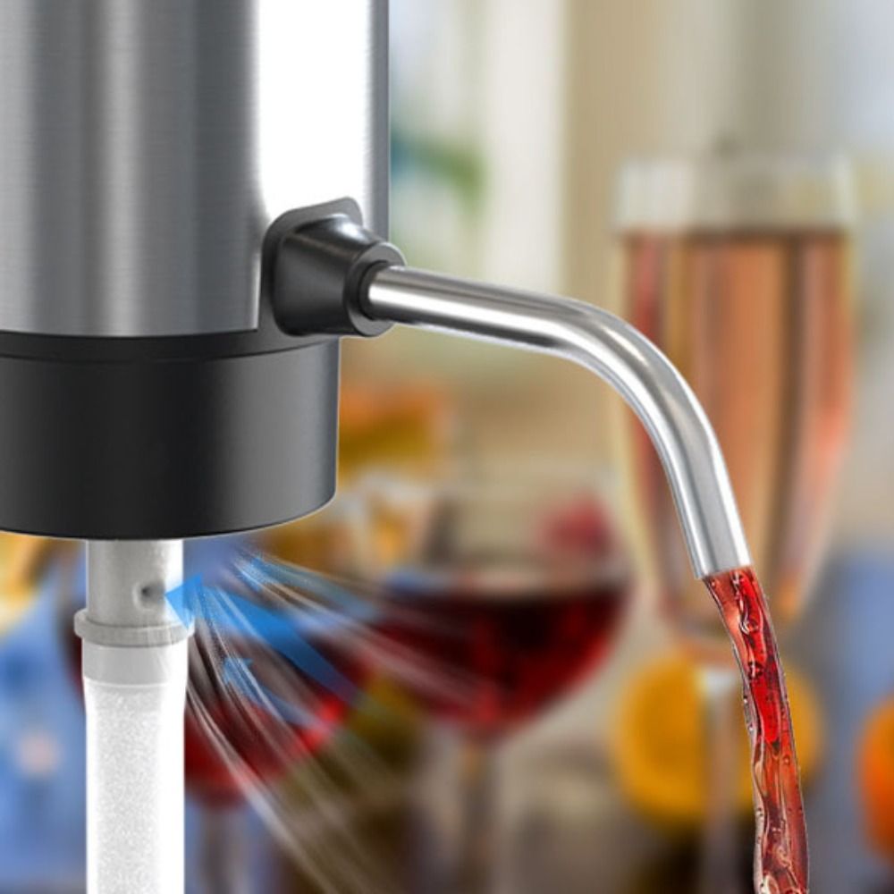 Stainless Steel Electric Decan - Decanter Aerator Set 评论和价格