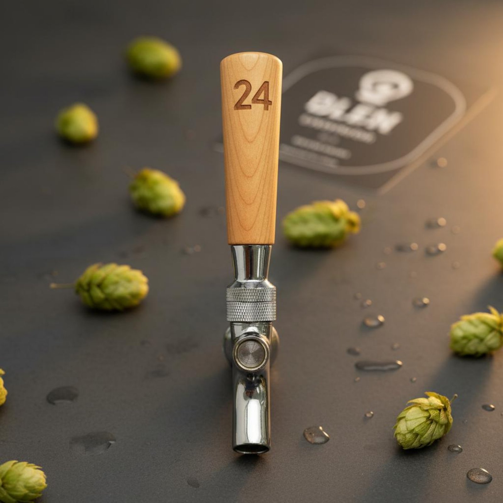 Short Wooden Beer Handle Solid - Wine Beers 评论和价格
