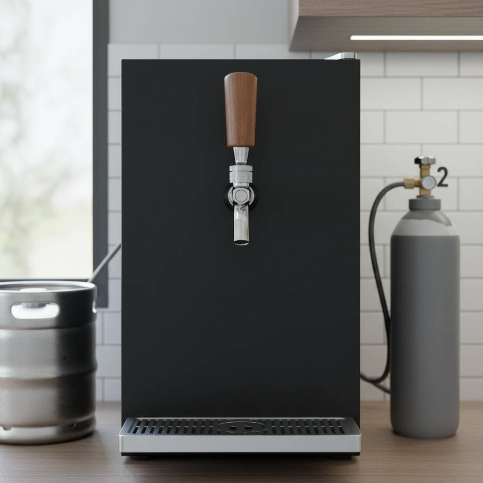 Short Wooden Beer Handle Solid - Wine Beers 评论和价格