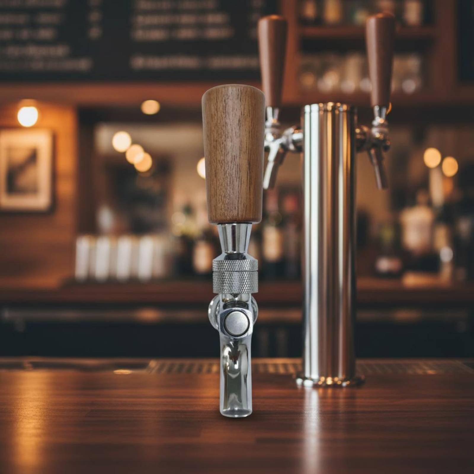 Short Wooden Beer Handle Solid - Wine Beers 评论和价格